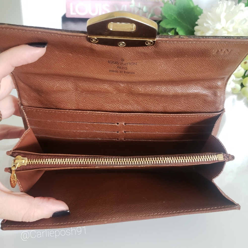 *SOLD* Authentic Pre-owned Louis Vuitton Sarah Etoile Long Wallet - Picture 7 of 13